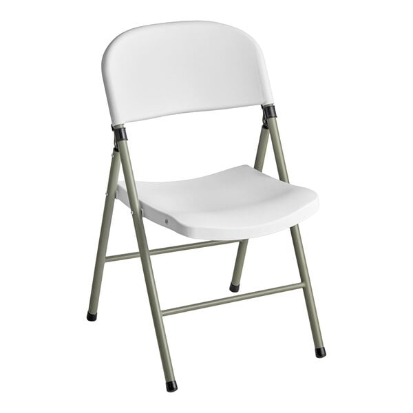 White Padded Folding Chair for event rental