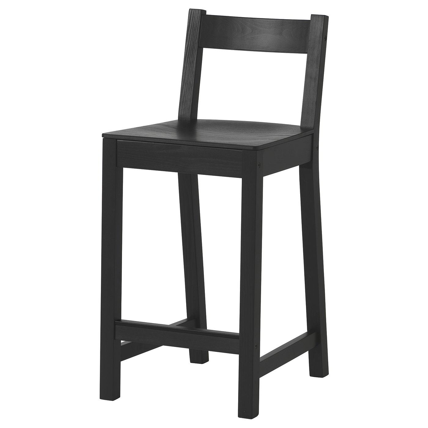 NORDVIKEN Bar Stool with Backrest for event rental